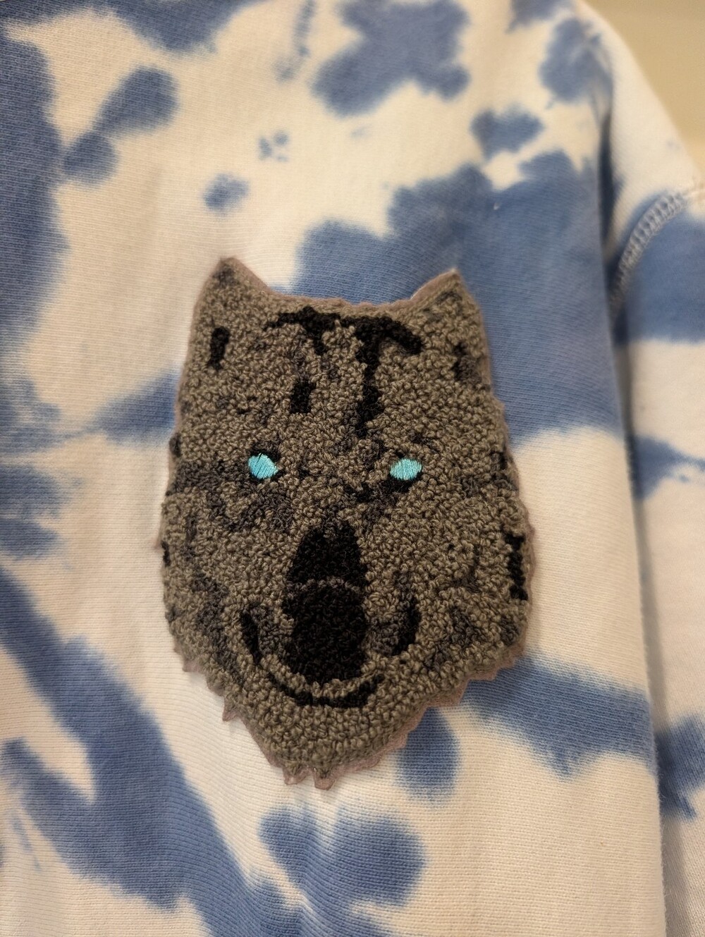 Greyson Limited-Edition Fireside Tie-Dye Hoodie Size Large - Picture 3 of 9